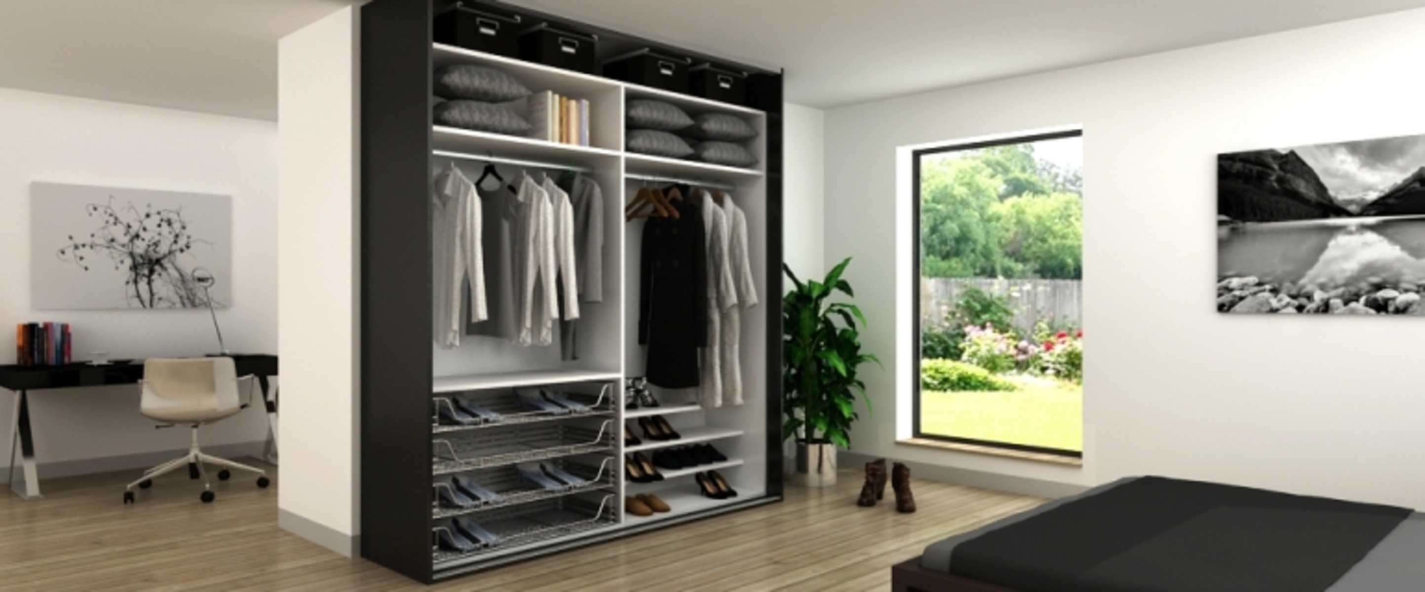 2 door robe deluxe interior layout black ext and white int 1